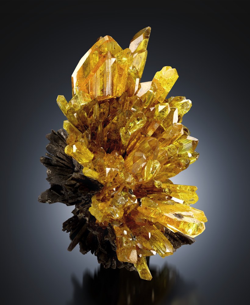 Anglesite with Galena, Touissit, Morocco
