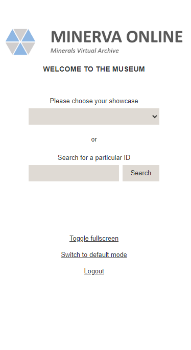 Der Online Museum Guide auf einem Mobiltelefon